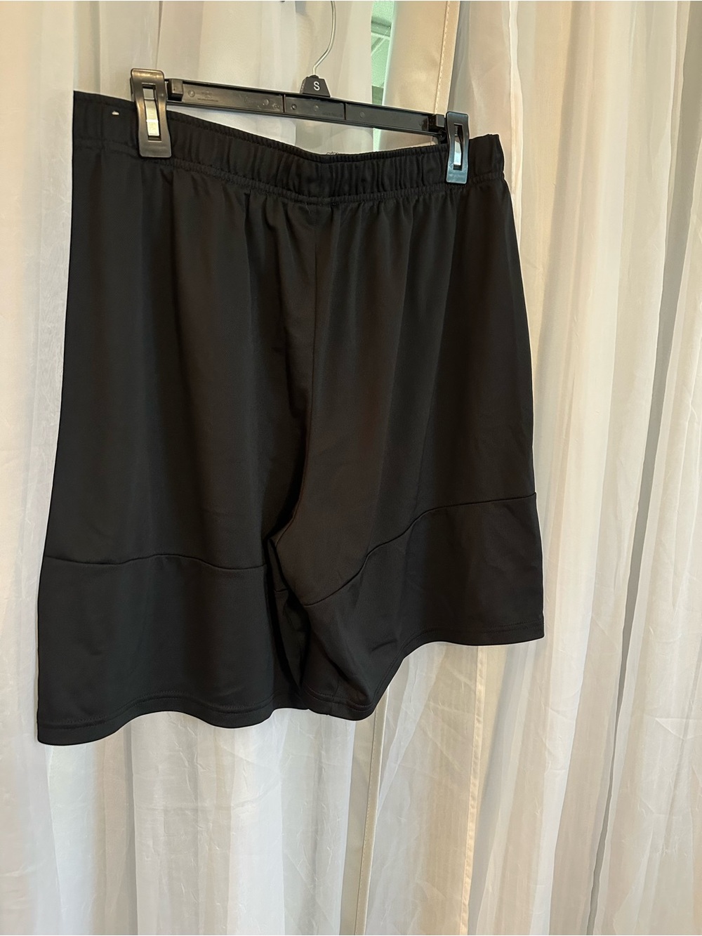 Nike Women’s Black Athletic Shorts with Pink Accents - Picture 6 of 7